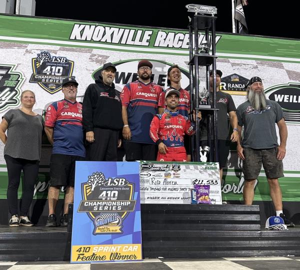Rico Abreu Bags $11,533 in Weiler Salute to the Lasoski Family at Knoxville!
