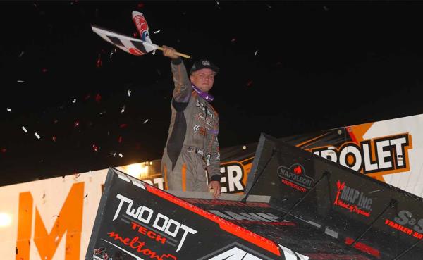 Kyler Johnson Bags Awaited First ASCS National Tour Victory at Viking Speedway