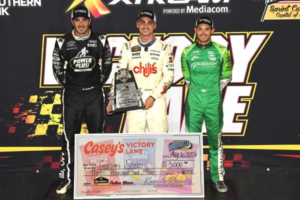 Giovanni Scelzi Opens 360 Knoxville Nationals With Victory!