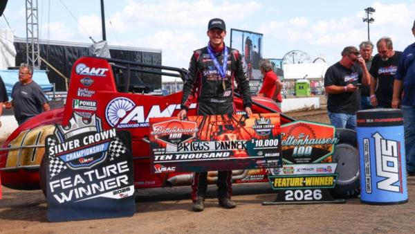 Briggs Danner Beats the Field and the Clock to Win at Springfield