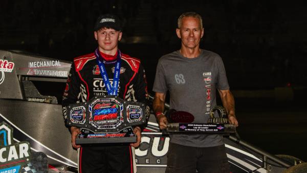 Cale Coons Gets First USAC Sprint Win at Kokomo