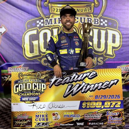 Rico Abreu won six figures at the Gold Cup in Chico Saturday (Chad Warner Photo) (Video Highlights from FloRacing.com)