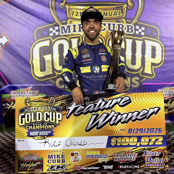Rico Abreu Tops Brent Marks for $100,072 and Gold Cup Title in Final Laps at Silver Dollar