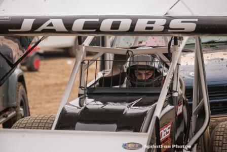 Trey Jacobs won the Pete Jacobs Memorial Sunday at Wayne County (TJSlideways Photo) (Video Highlights from FloRacing.com)