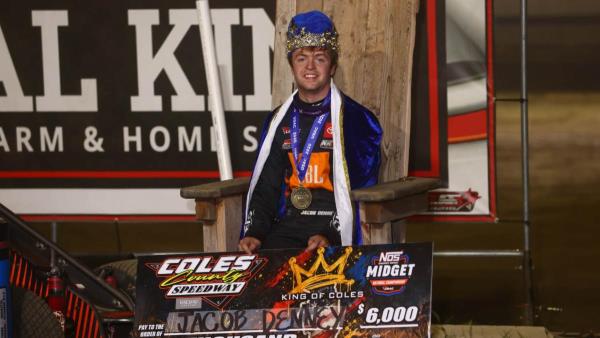 Jacob Denney Scores USAC Midget Debut at Coles County