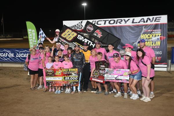 Tanner Thorson Takes $25,000 from Jesse Hockett/Daniel McMillin Memorial at Lucas Oil