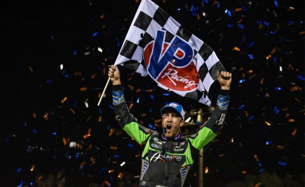 Carson Macedo Outduels Day for Thrilling Kings Speedway Triumph