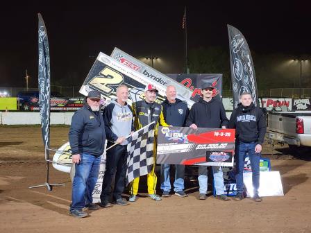 AJ Flick won his first All Star feature Saturday at Mercer (Video Highlights from FloRacing.com)