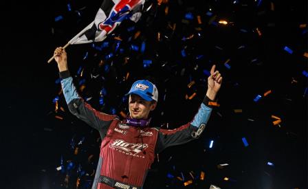 Buddy Kofoid won the WoO show at Millstream Thursday (Tyler Carr Photo) (Video Highlights from DirtVision.com)