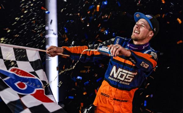 Sheldon Haudenschild Drives to Emotional Mansfield Victory