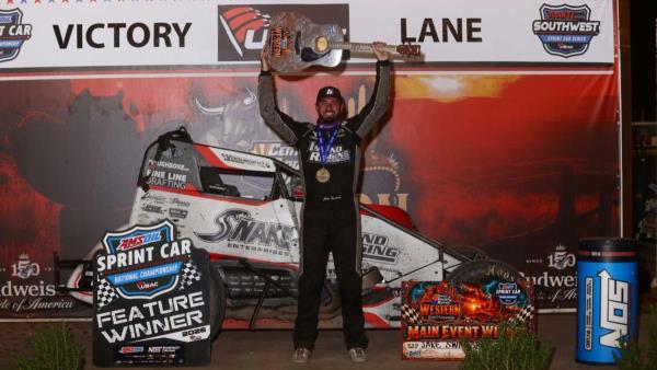 Jake Swanson Schools Field at Western World Opener, Cummins Clinches USAC Sprint Title